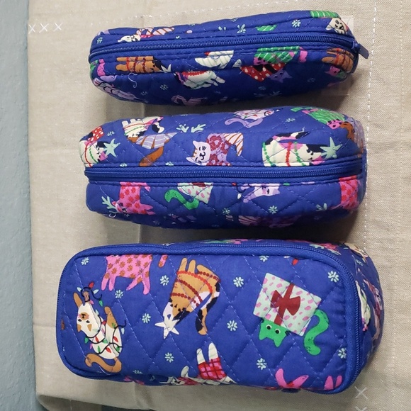 Vera Bradley Handbags - Vera Bradley Cat Mom 4 pc. Cosmetic Bag Organizer Set NWT - Cat Lover - Cats